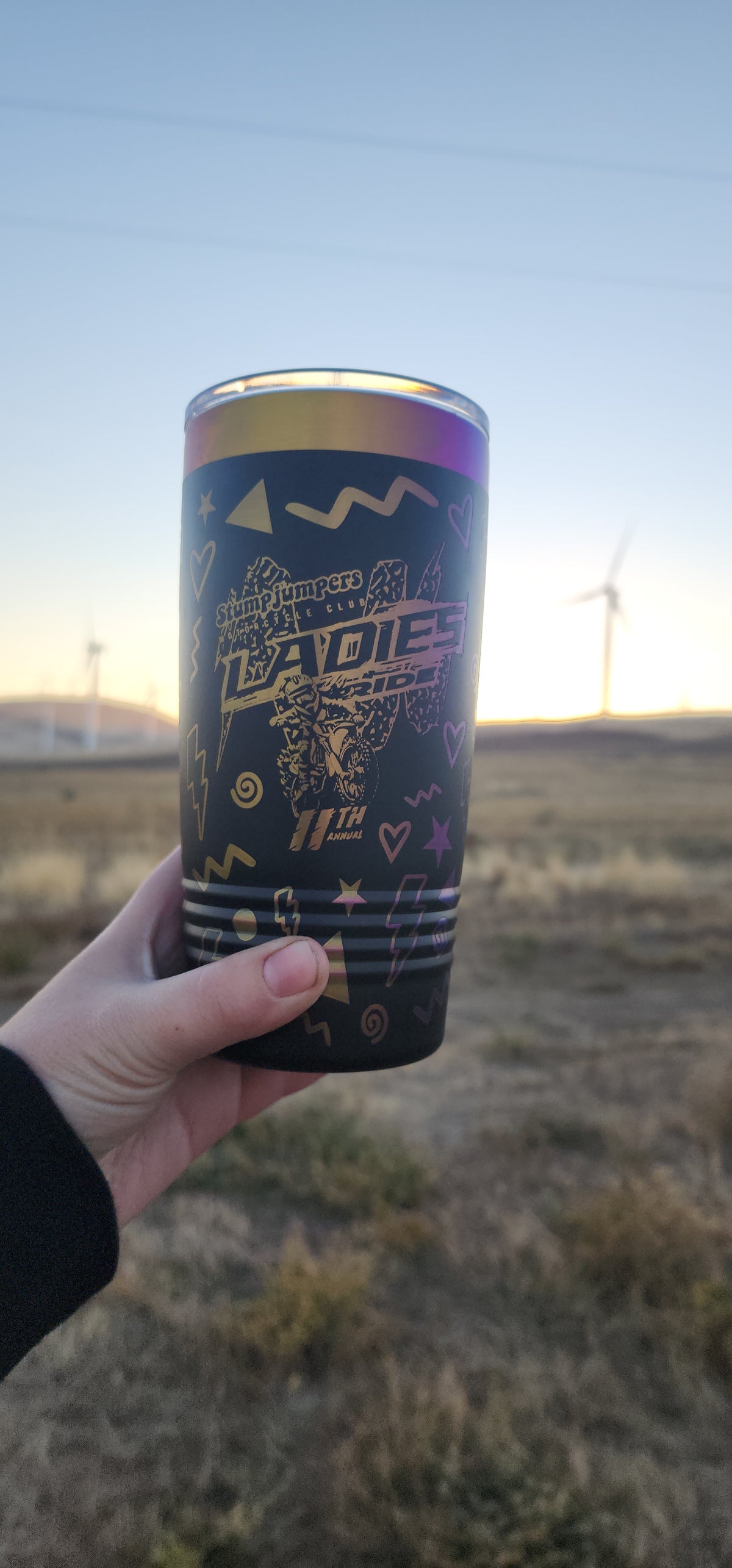 Stumpjumpers Ladies Ride Tumbler (Full Wrap)